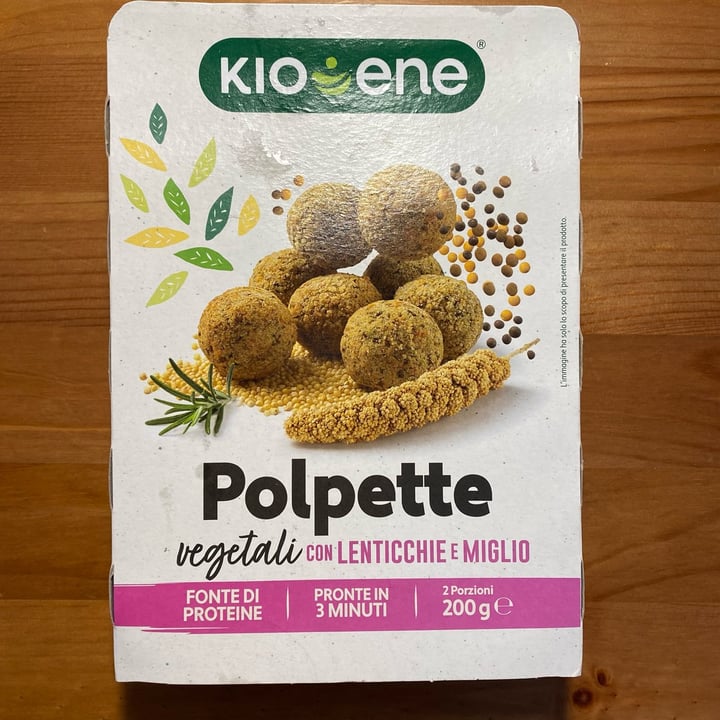 photo of Kioene Polpette lenticchie e miglio shared by @linda0597 on  10 Jun 2022 - review