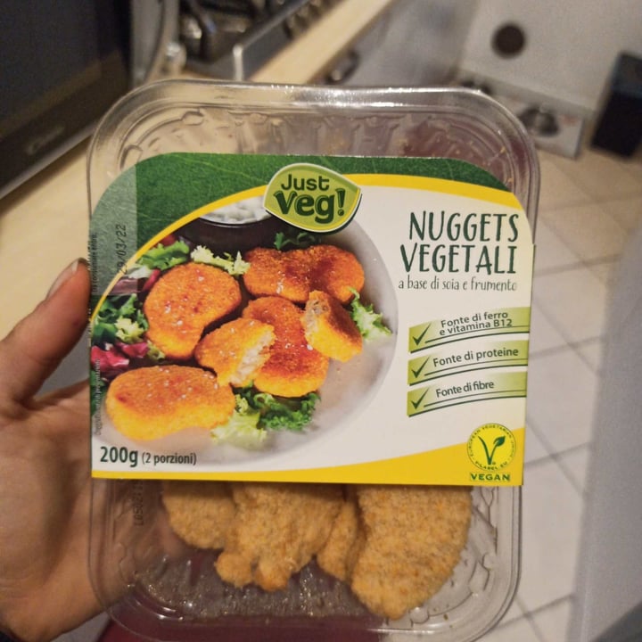 photo of Just Veg! (ALDI Italy) Nuggets vegetali a base di soia e frumento shared by @melicap90 on  13 Mar 2022 - review