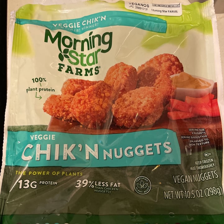 photo of MorningStar Farms Veggie Chik’ N Nuggets shared by @dianisms on  10 Aug 2021 - review