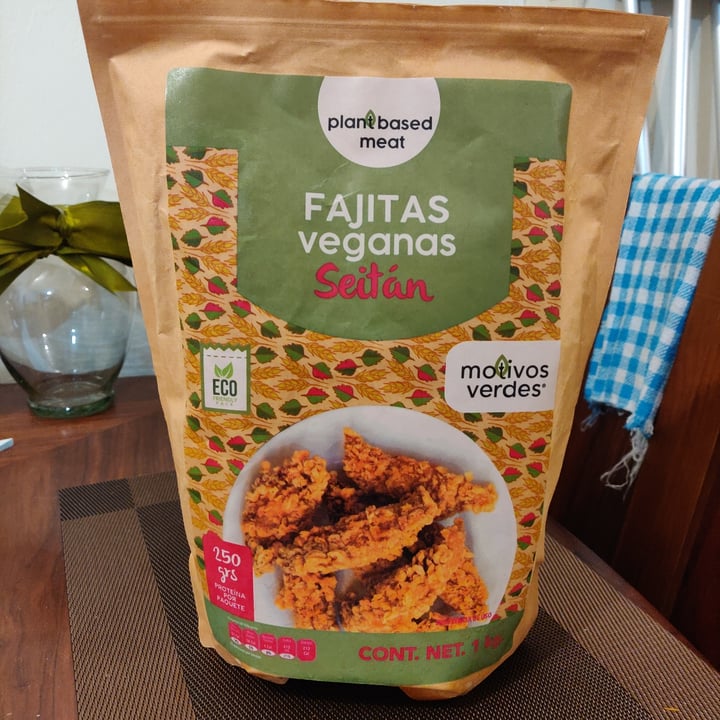 review photo of Motivos Verdes Fajitas Veganas Seitan shared by @jorgecesar on 16 Jul 2020 - review