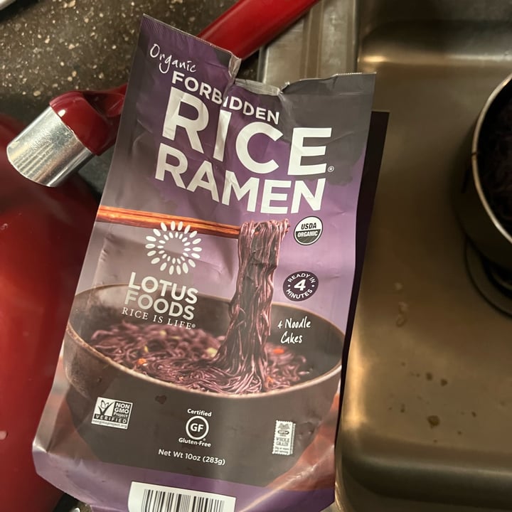 review photo of Lotus Foods (Rice Is Life) Forbidden Rice Ramen shared by @ilovetrees22 on 17 Oct 2022 - review