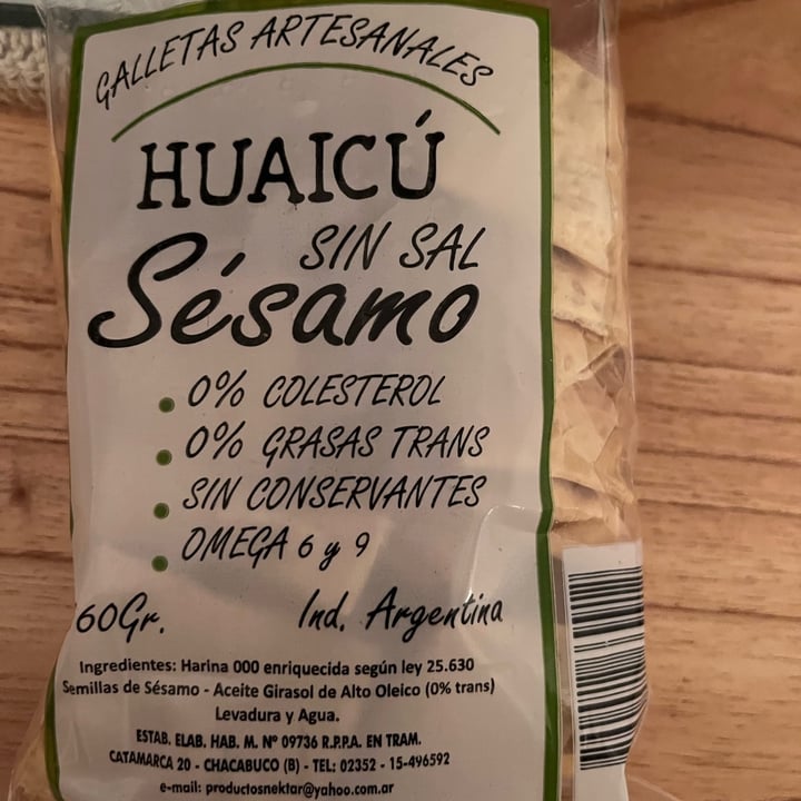 review photo of Huaicú Galletas Artesanales Sesamo shared by @cookienutty on 26 Aug 2022 - review