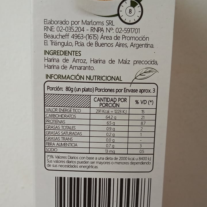 photo of Wakas Pasta Multicereal con Amaranto shared by @agusmayer on  20 Oct 2020 - review
