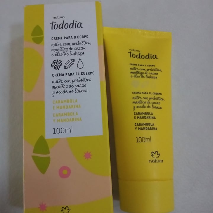 photo of Natura Crema Carambola Y Mandarina shared by @carodeluca16 on  27 Aug 2021 - review