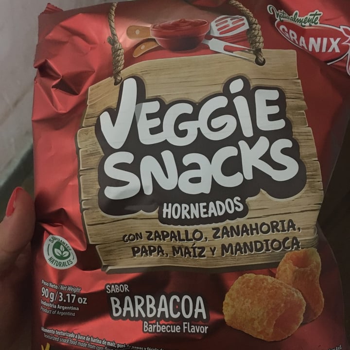photo of Granix Veggie Snacks Sabor Barbacoa shared by @alinaa on  10 Sep 2020 - review