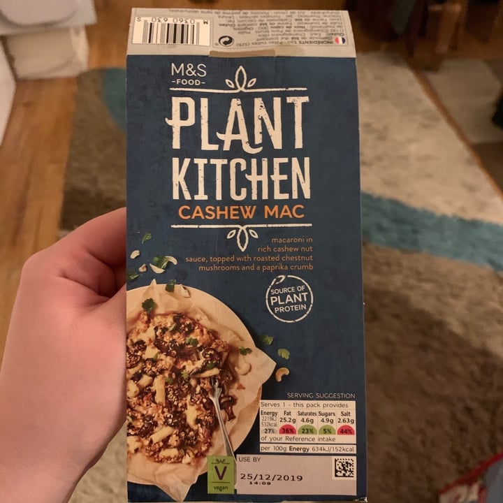 review photo of Plant Kitchen (M&S) Cashew Mac shared by @grachel on 26 Dec 2019 - review