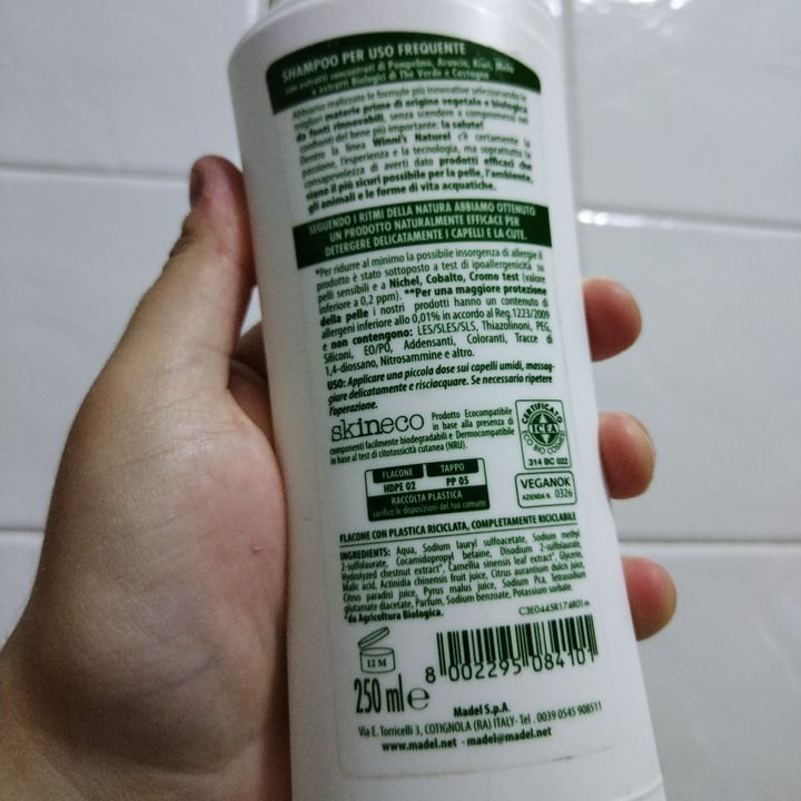 photo of Winni's Naturel Shampoo uso frequente - Thè Verde e Betulla shared by @megghy on  09 Jun 2022 - review