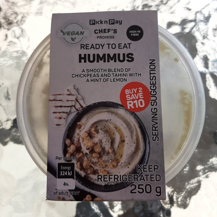 photo of Pick n Pay Hummus shared by @pleace13 on  01 Aug 2020 - review