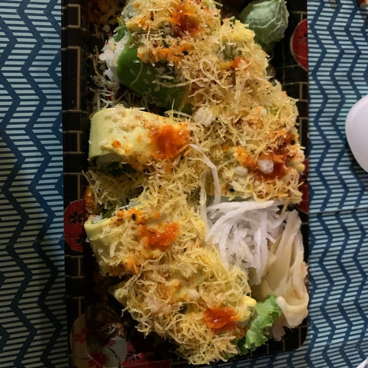 photo of Asia Fusion Sushi Dragon fire Vegan roll shared by @neydal on  10 Oct 2021 - review