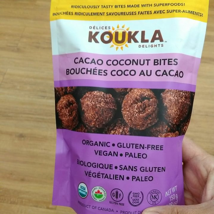 photo of Koukla Delights Bocadillos de coco y cacao shared by @gdc on  09 Jul 2020 - review