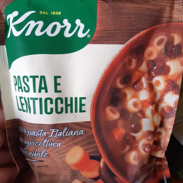 photo of Knorr Pasta e lenticchie shared by @girodivento on  09 Apr 2022 - review