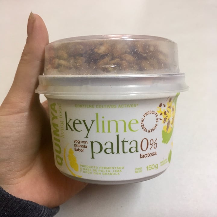 photo of Quimya Yogur con Granola Keylime Palta shared by @milennac on  30 Aug 2021 - review