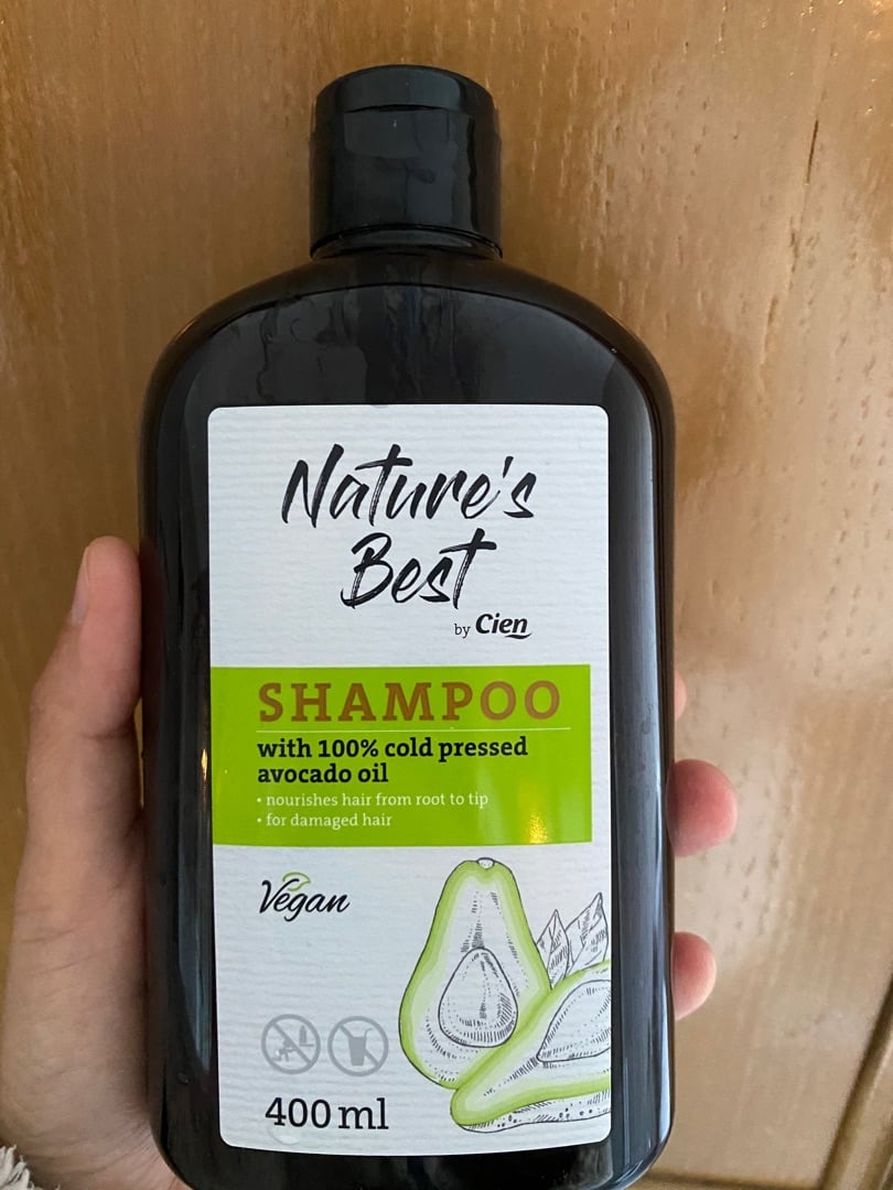 Cien Nature's Best Shampoo with 100% cold pressed Avocado Oil Review |  abillion