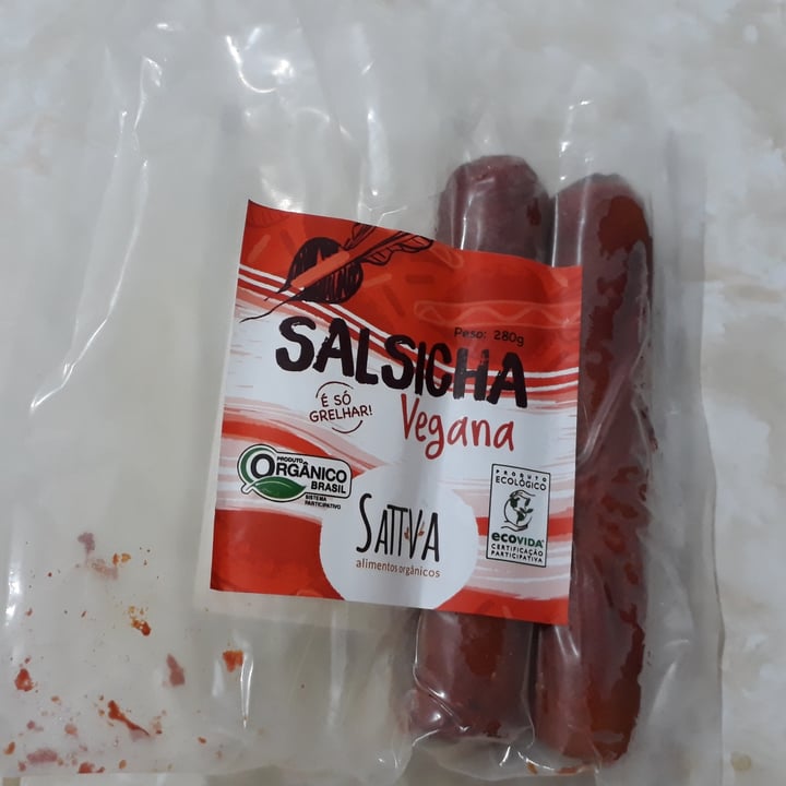 review photo of Sattva Alimentos Orgânicos Salsicha Vegana Orgânica shared by @soniarocha2 on 08 Jul 2022 - review
