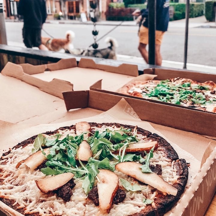 review photo of The Butcher's Daughter Gluten-free Pizza w/ Pears shared by @mgreiner on 26 Jul 2021 - review