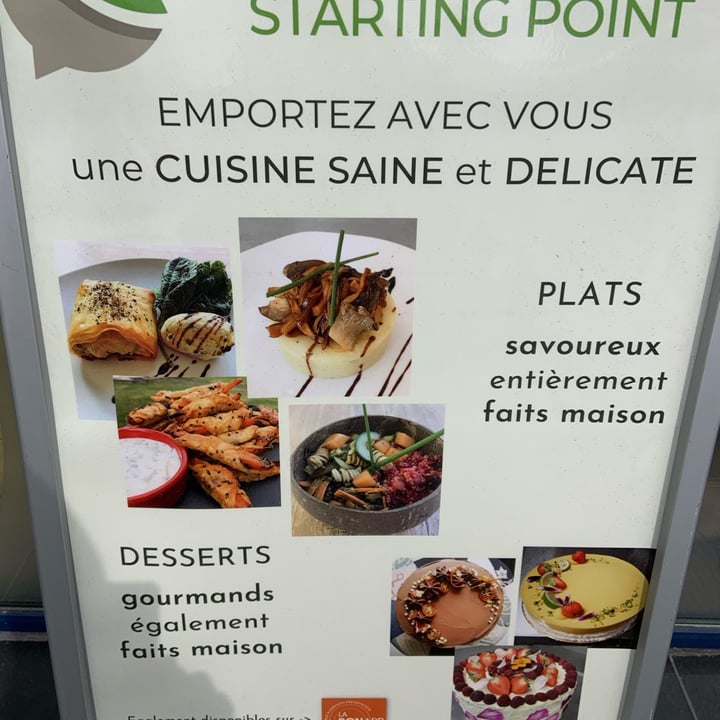 photo of Cailloce Starting Point traiteur végétalien Burger shared by @applepie24 on  06 Apr 2022 - review