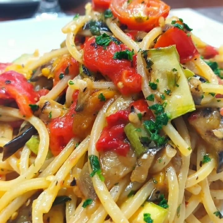 photo of Ristorante Pizzeria Al Solito Posto Spaghettoni alle verdure shared by @dilorenzo on  27 Aug 2022 - review