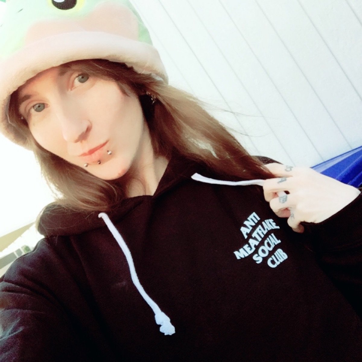 Anti-Meatflake Social Club Hoodie from David Ramms - Vegan Product ...