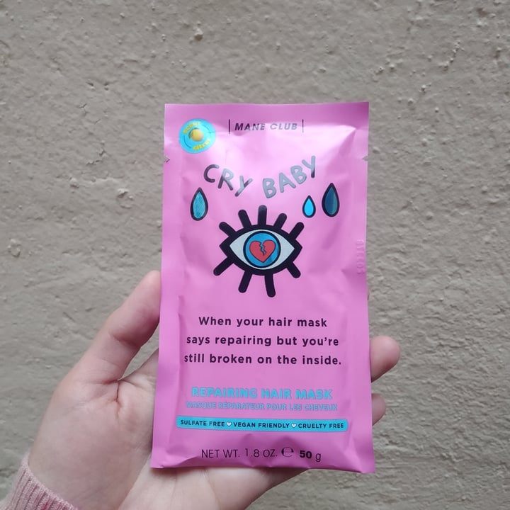 photo of Mane club cry baby repairing mask shared by @maravwn on  08 Feb 2022 - review