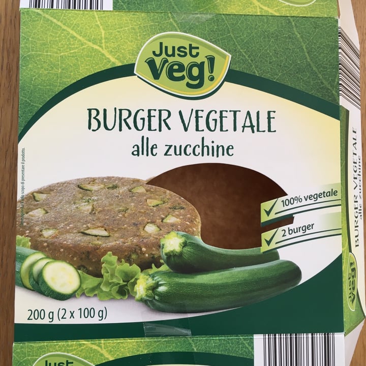 photo of Just Veg! (ALDI Italy) Burger vegetale alle zucchine shared by @esfi on  28 Mar 2022 - review