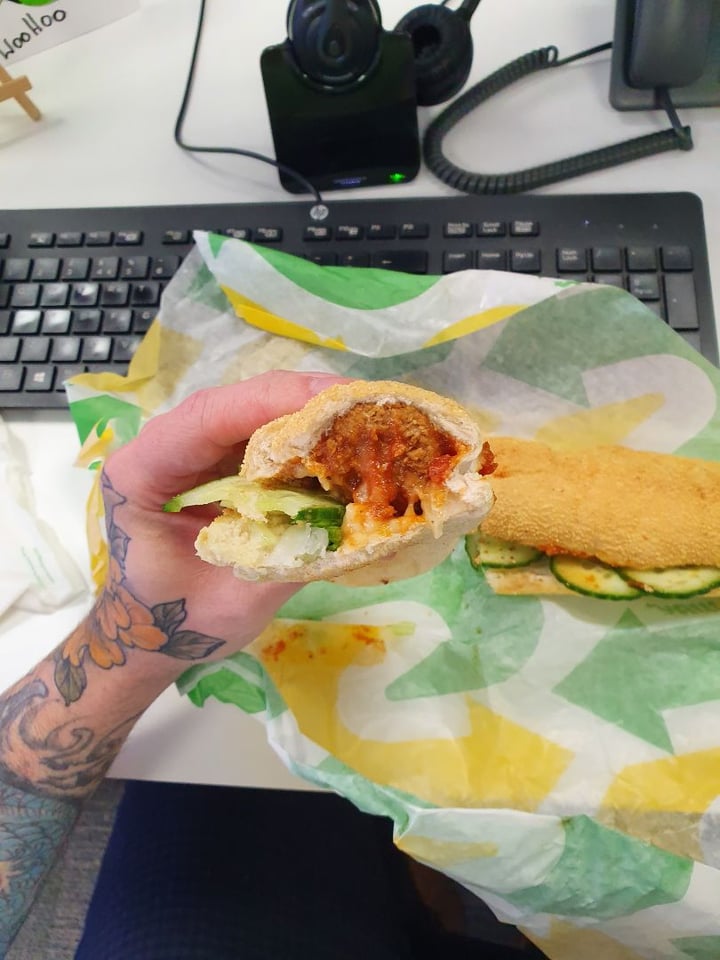 review photo of Subway Meatless Marinara shared by @desolxte on 13 Jan 2020 - review