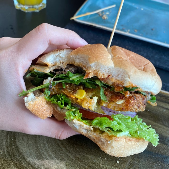 photo of Hans Im Glück German Burgergrill | Singapore VIVO CITY Kutscher - Spicy Patty with grilled vegetable tartare & rocket leaves shared by @aicirxx on  20 Apr 2021 - review