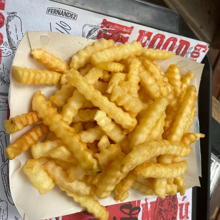 photo of Box wafles y crepes Papas Fritas shared by @naranjaypomelo on  25 Dec 2020 - review