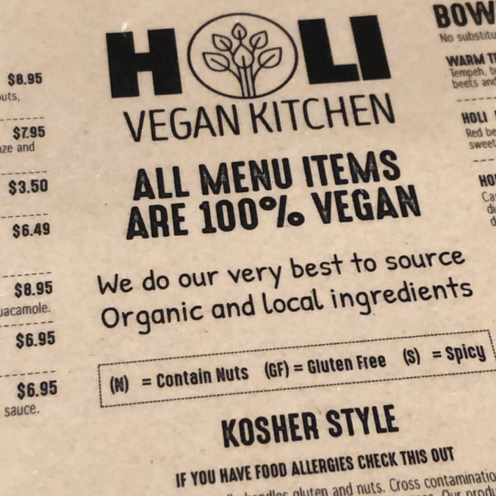 photo of Holi Vegan Kitchen Impossible Burger shared by @nftptldbyf on  12 Jul 2021 - review