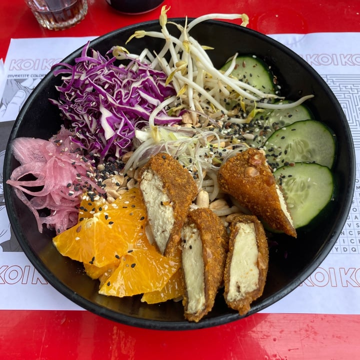 photo of KOI Dumplings - DOHO Villa Urquiza Ramen Salad Ginger shared by @outofstep on  29 Nov 2022 - review