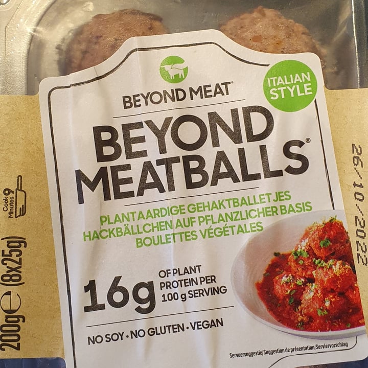 review photo of Beyond Meat Beyond Meatballs Italian Style shared by @veroon on 19 Oct 2022 - review