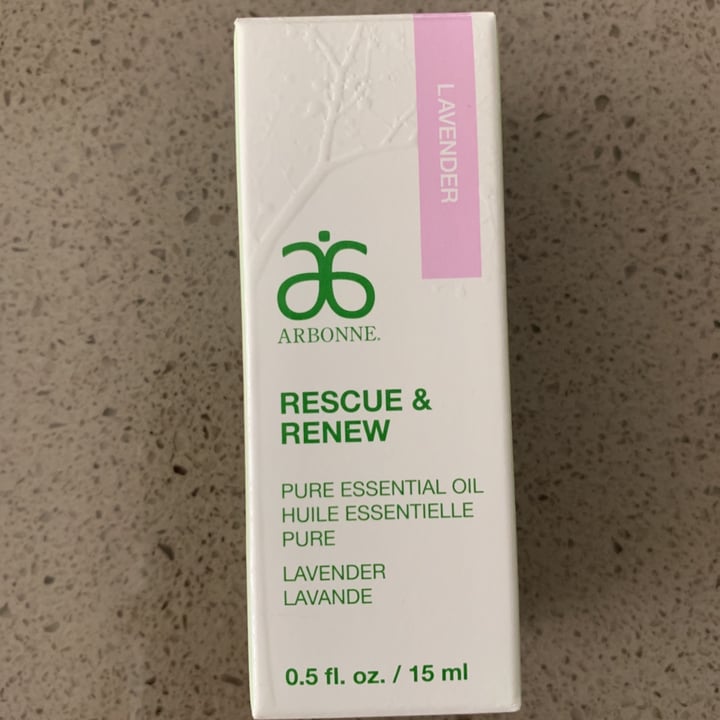 review photo of Arbonne Rescue & renew lavender shared by @chloetunstill on 20 Aug 2019 - review