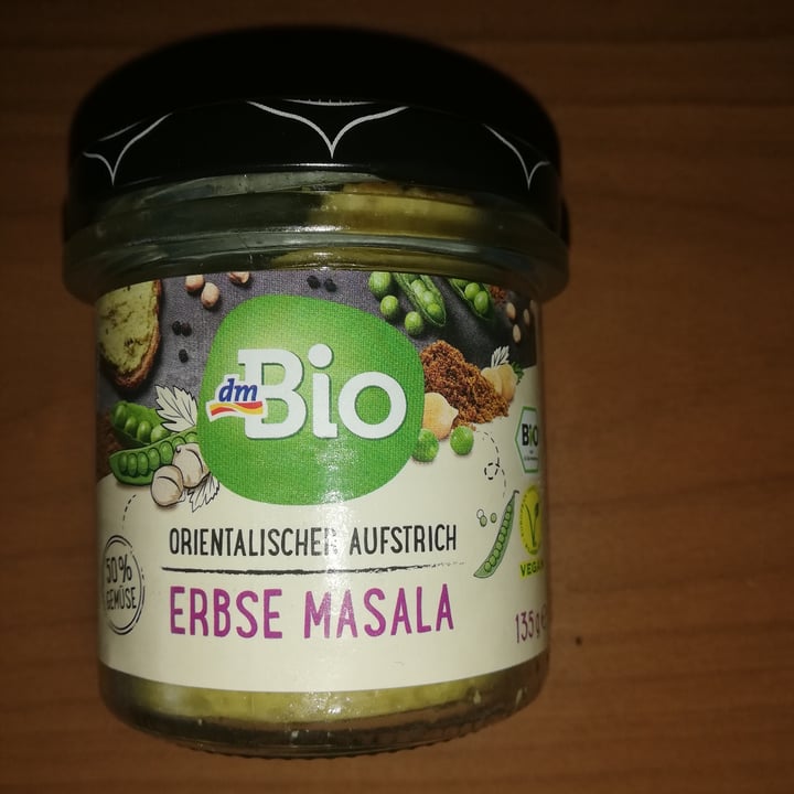 photo of dmBio Erbse Masala Aufstrich shared by @tihcrown on  15 Jan 2021 - review