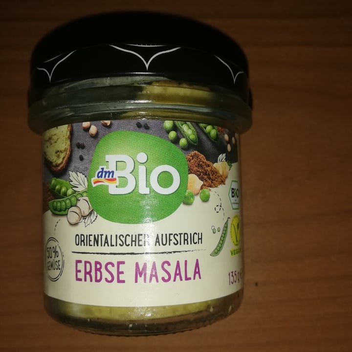 review photo of dmBio Erbse Masala Aufstrich shared by @tihcrown on 15 Jan 2021 - review