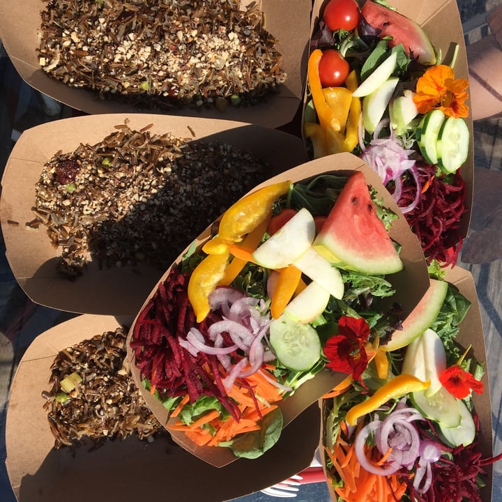 photo of Angry Trout Cafe Wild Rice with Salad shared by @rachel0211 on  27 Aug 2020 - review