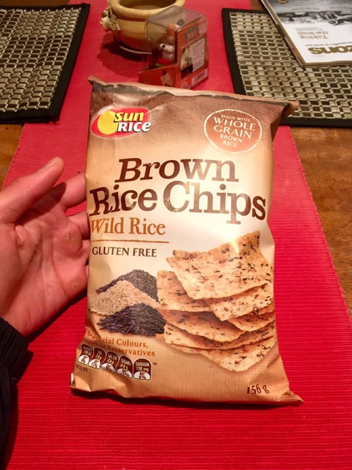 photo of Sunrice Brown Rice Chips Sea Salt shared by @jafriyakin on  22 Jun 2019 - review