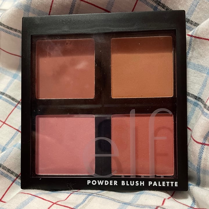 photo of e.l.f. Cosmetics Powder blush Palette shared by @esmevegana on  14 Aug 2021 - review