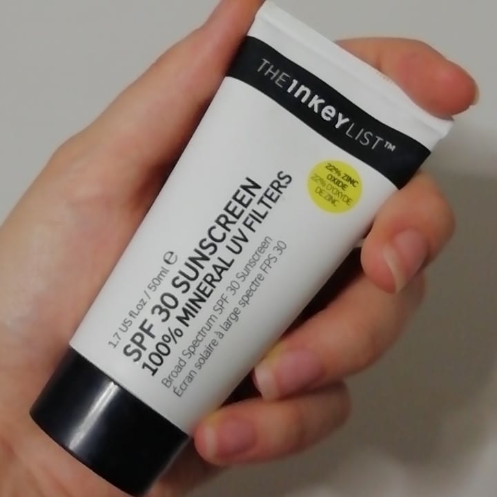 photo of The Inkey List SPF 30 Sunscreen shared by @lalindaveg on  08 Aug 2022 - review