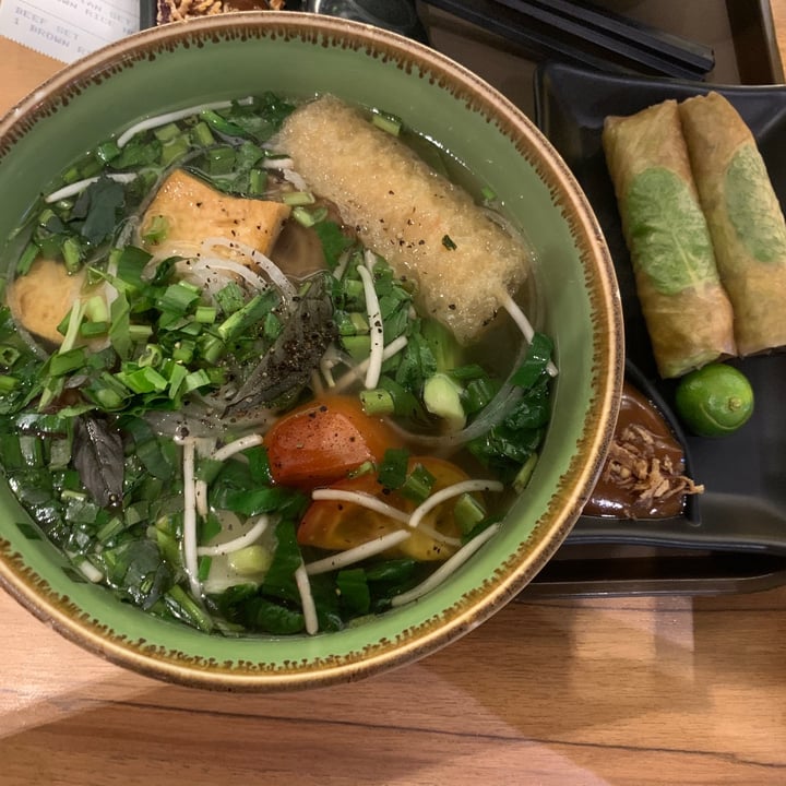 review photo of Namnam - Wheelock Place Pho Vegetarian Brown Rice Noodle shared by @ambermoosa on 18 Nov 2020 - review