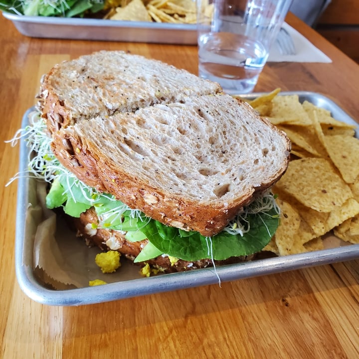 photo of Southern Roots Filling Station Tofu Egg Salad Sandwich shared by @kris2476 on  08 Dec 2022 - review