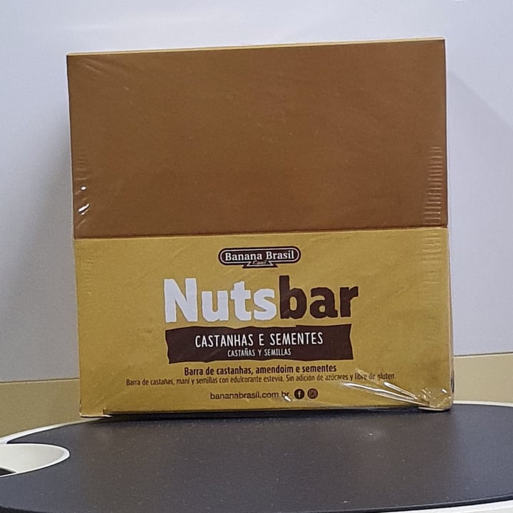 photo of Banana Brasil cauí Nutsbar Castanhas E Sementes shared by @denylisboa on  19 Jun 2022 - review