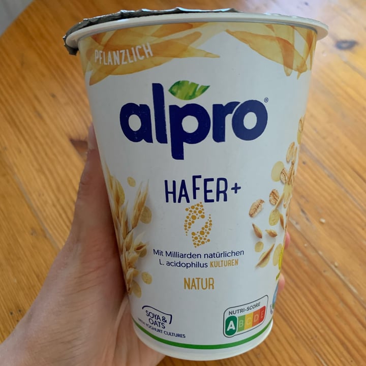 photo of Alpro Hafer+ shared by @saraimpe on  04 Sep 2022 - review