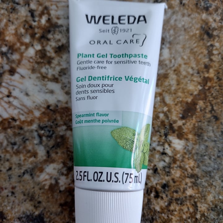 photo of Weleda plante gel toothpaste shared by @vidi on  15 May 2022 - review