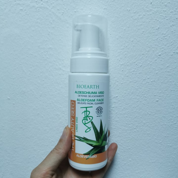 review photo of Bioearth Aloeschiuma Viso shared by @silviasquare on 12 Jun 2022 - review