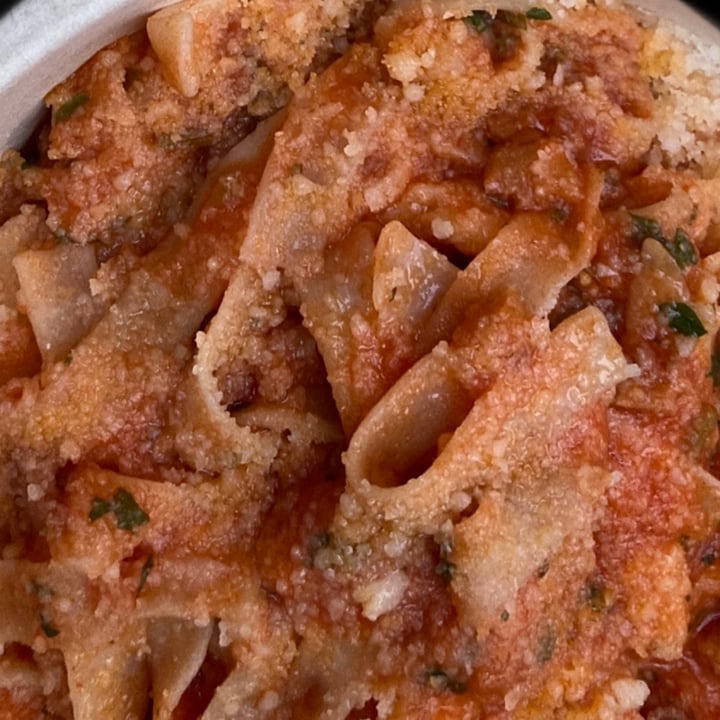 review photo of Buddy Italian Restaurant Cafè Tagliatelle Integrali al Ragù di Seitan shared by @haleysdff on 04 Aug 2021 - review