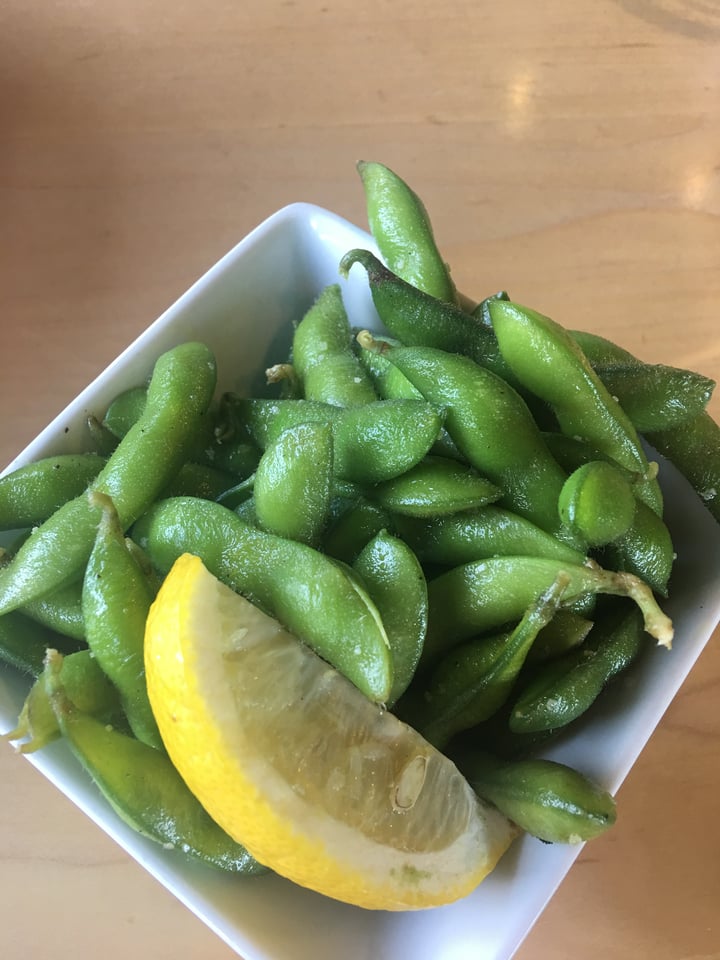 photo of Peoples Organic Café Edamame shared by @veganjuju on  11 May 2018 - review