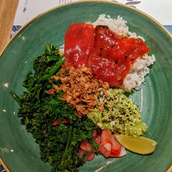 photo of Wagamama Vegan Suika Tuna shared by @rgo64 on  18 Jan 2020 - review