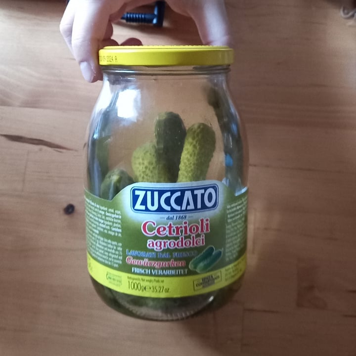 photo of Zuccato CETRIOLI AGRODOLCI shared by @moniberni on  12 Apr 2022 - review