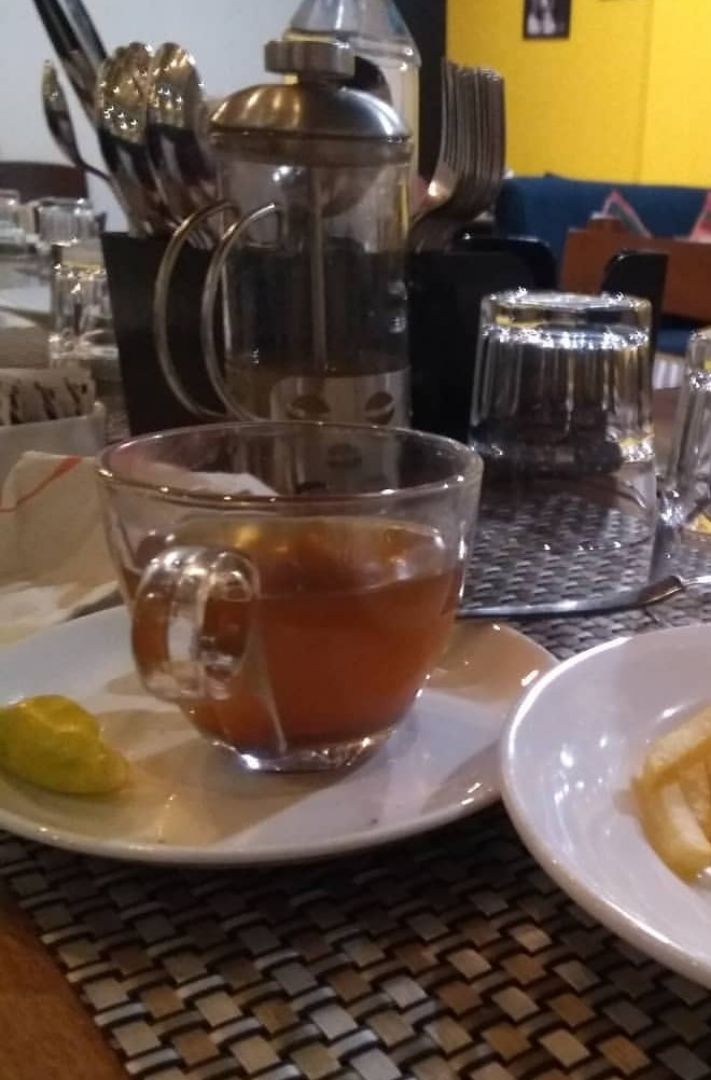 photo of Nostalgia cafe Lemon Green Tea, Peach Iced Tea And French Fries shared by @amazinganurupa on  24 Jan 2020 - review