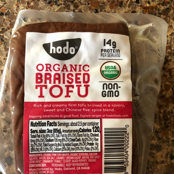 photo of Hodo Organic Braised Tofu shared by @bfly053 on  13 Jun 2021 - review