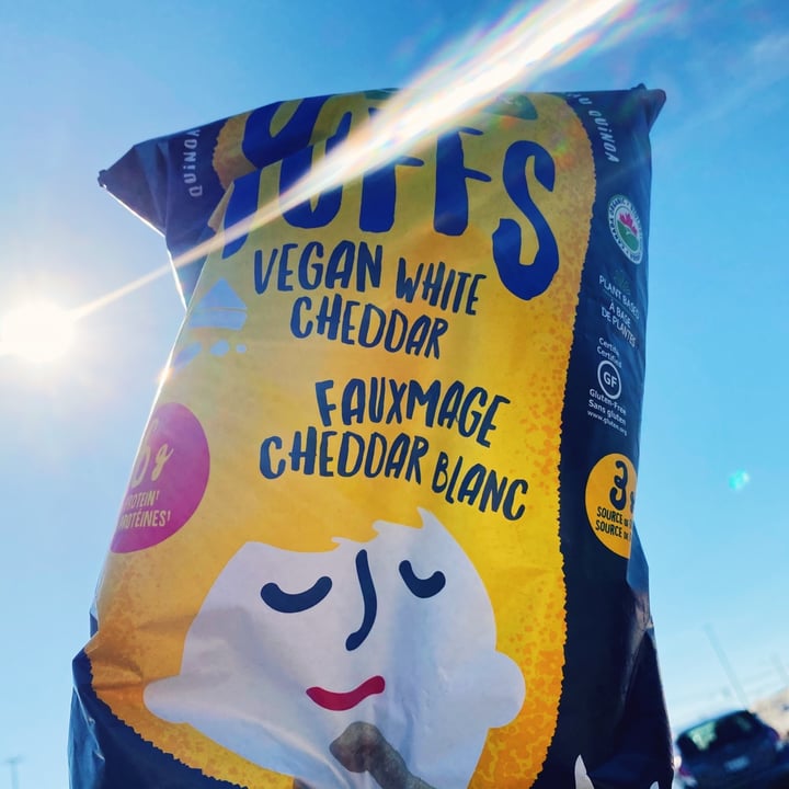 review photo of GoGo Quinoa Vegan White Cheddar Puffs shared by @elysesimpson on 08 Mar 2021 - review